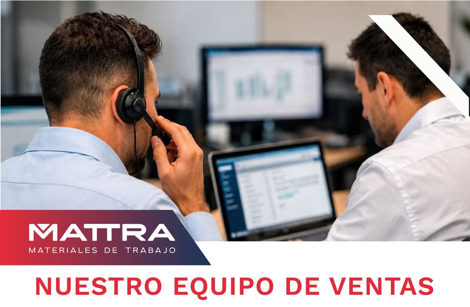 Equipo comercial de MATTRA